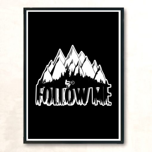 Follow Me Ii Modern Poster Print