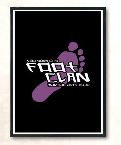 Foot Dojo Modern Poster Print