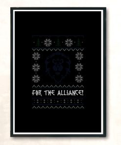 For The Alliance Modern Poster Print