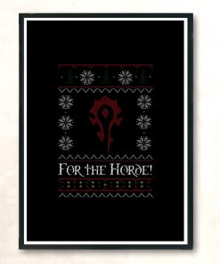 For The Horde Modern Poster Print