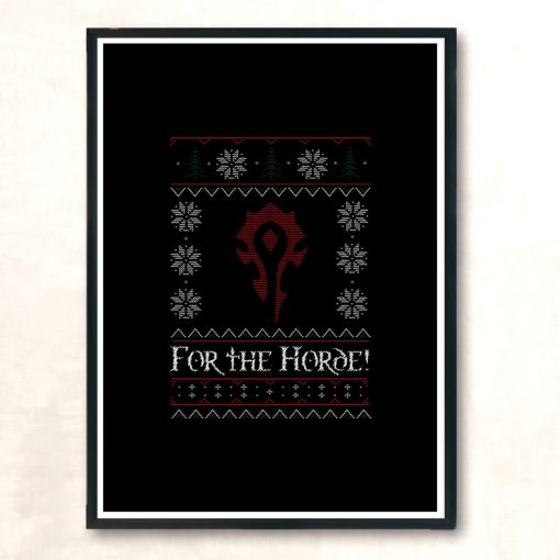 For The Horde Modern Poster Print