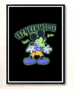 Franken Mouse Vintage Wall Poster