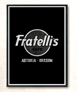 Fratellis Rock Cafe Modern Poster Print