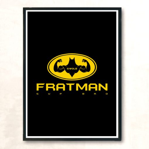 Fratman Modern Poster Print