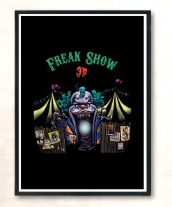 Freakshow Facade Modern Poster Print