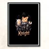 Friday Knight Modern Poster Print