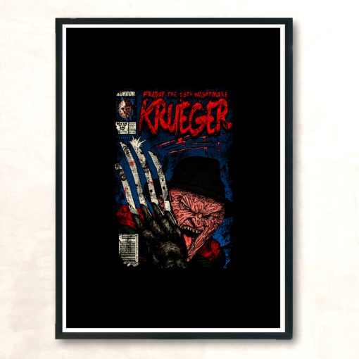 Friday The 13th Nightmare Modern Poster Print