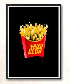 Fried Club Modern Poster Print