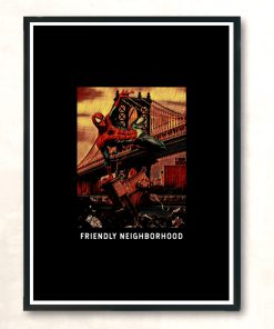 Friendly Neighborhood 2 Modern Poster Print