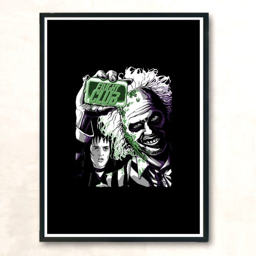 Fright Club V2 Modern Poster Print