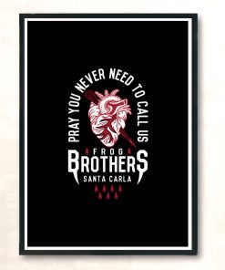 Frog Brothers Lost Boys Vampire Killers Modern Poster Print