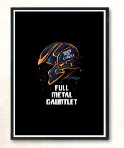 Fullmetal Gauntlet Modern Poster Print