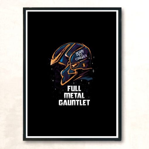 Fullmetal Gauntlet Modern Poster Print