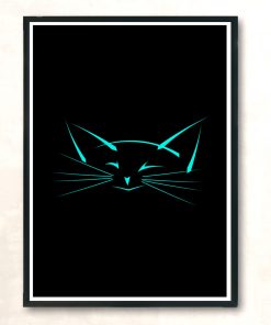 Funny Cat Modern Poster Print