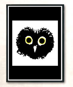 Funny Owl Modern Poster Print