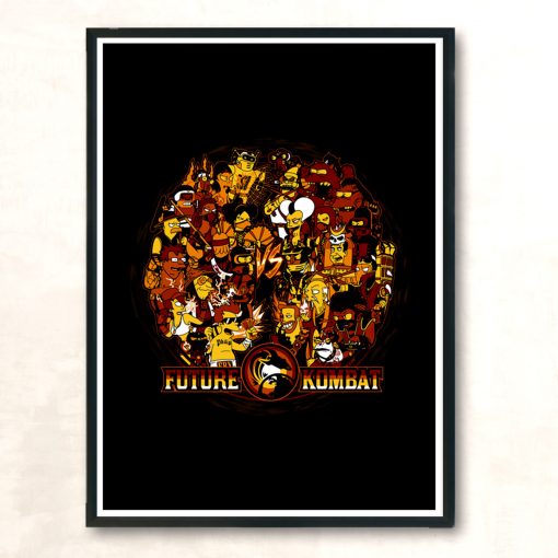 Future Kombat Modern Poster Print