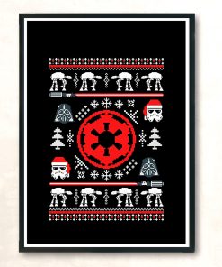 Galactic Space Christmas Huge Wall Poster