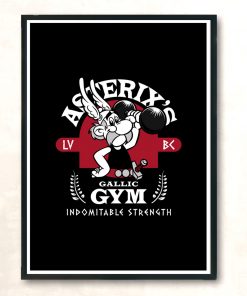 Gallic Gym Modern Poster Print