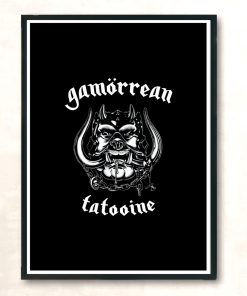 Gammorean Guard Motorhead Mashup Modern Poster Print