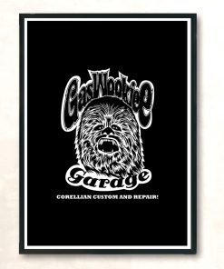 Gas Wookiee Modern Poster Print