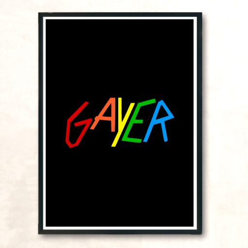 Gayer Modern Poster Print