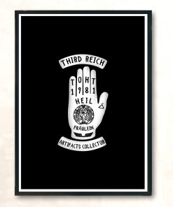 Gestapo Hand Modern Poster Print