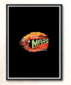 Get To Mars Modern Poster Print