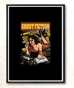 Ghost Fiction Modern Poster Print