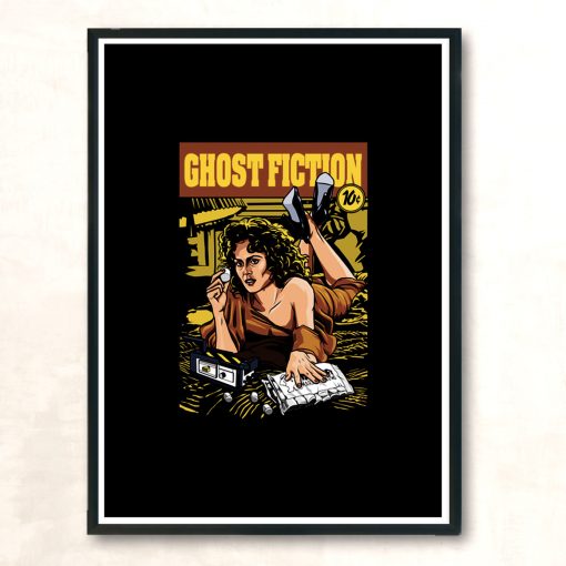 Ghost Fiction Modern Poster Print