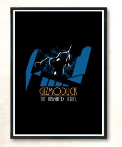 Gizmoduck The Animated Series Modern Poster Print