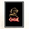 God Bless Chewie Modern Poster Print