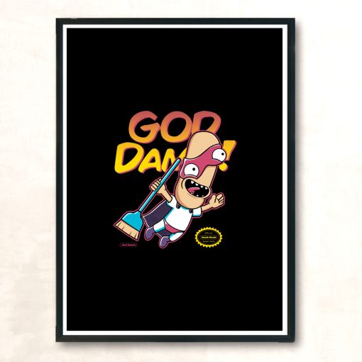 God Damn Modern Poster Print