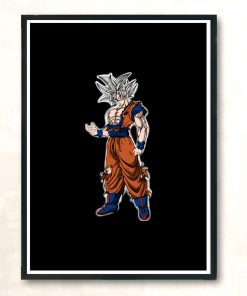 Goku Ultra Instinct Modern Poster Print