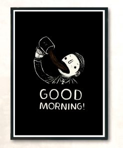 Good Morning Coffee Modern Poster Print