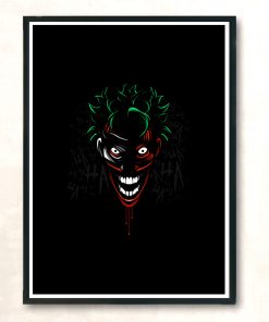 Gore Face Modern Poster Print