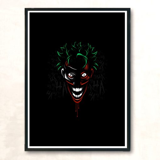 Gore Face Modern Poster Print