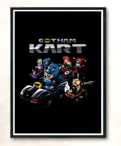 Gotham Kart Modern Poster Print