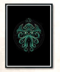 Great Cthulhu Modern Poster Print