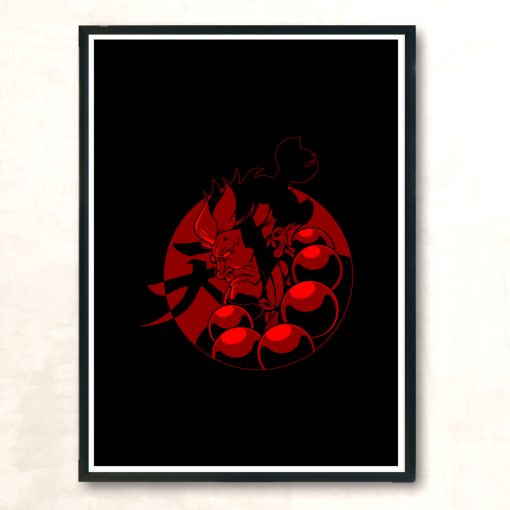 Great Demon Modern Poster Print