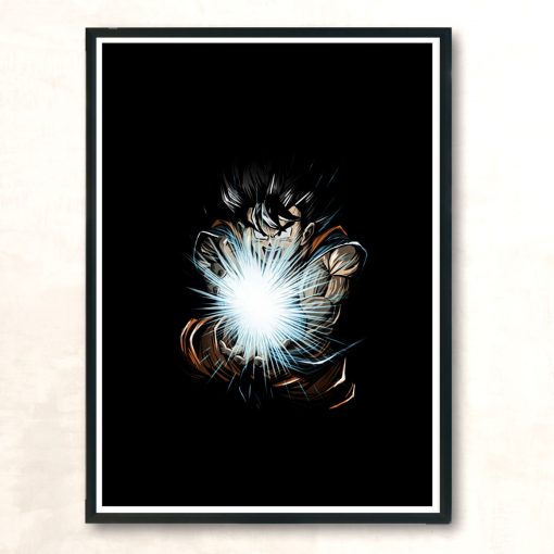 Great Wave Of Power Modern Poster Print