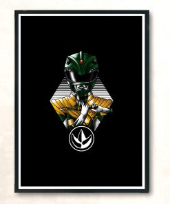 Green Ranger Modern Poster Print