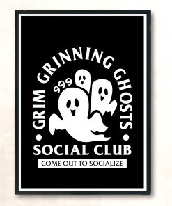 Grim Grinning Ghost Huge Wall Poster