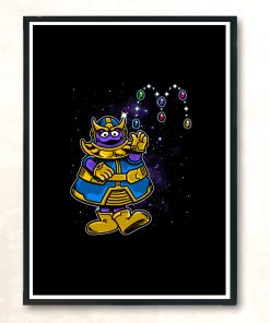 Grimace Modern Poster Print