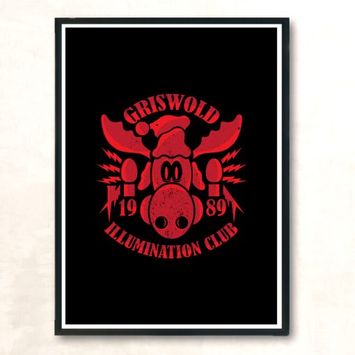 Griswold Illumination Club Modern Poster Print