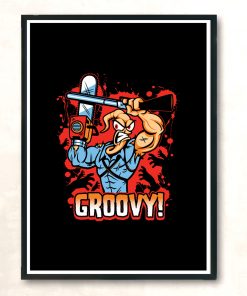 Groovy Modern Poster Print