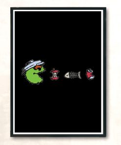 Grouch Man Modern Poster Print