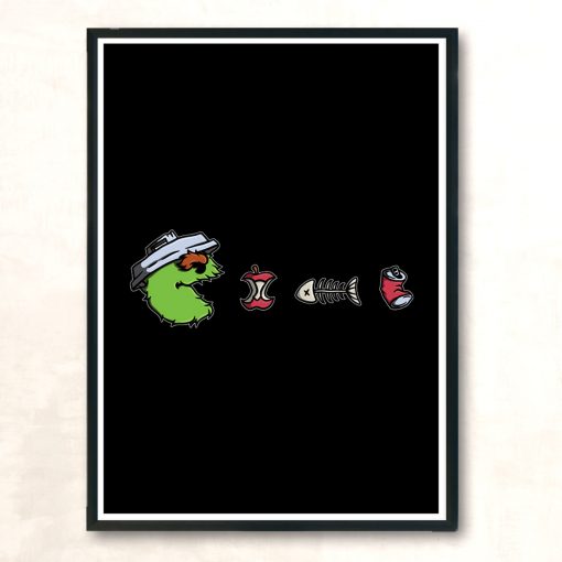 Grouch Man Modern Poster Print