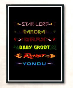 Guardians Kids Modern Poster Print