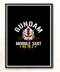 Gundam Modern Poster Print