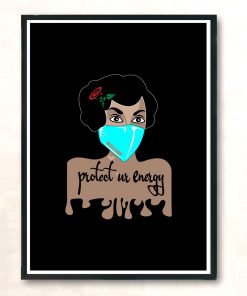 Gurl Protect Ur Energy Modern Poster Print